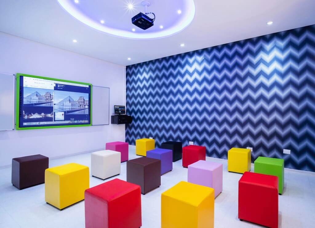 Imagem das estruturas do colegio