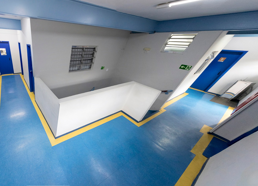 Imagem das estruturas do colegio